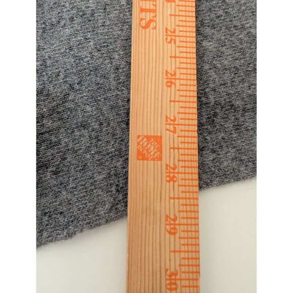 A Ida Wrap Cardigan Womens Size Large Gray Wool Blend Stretch Asymmetrical - Picture 11 of 11